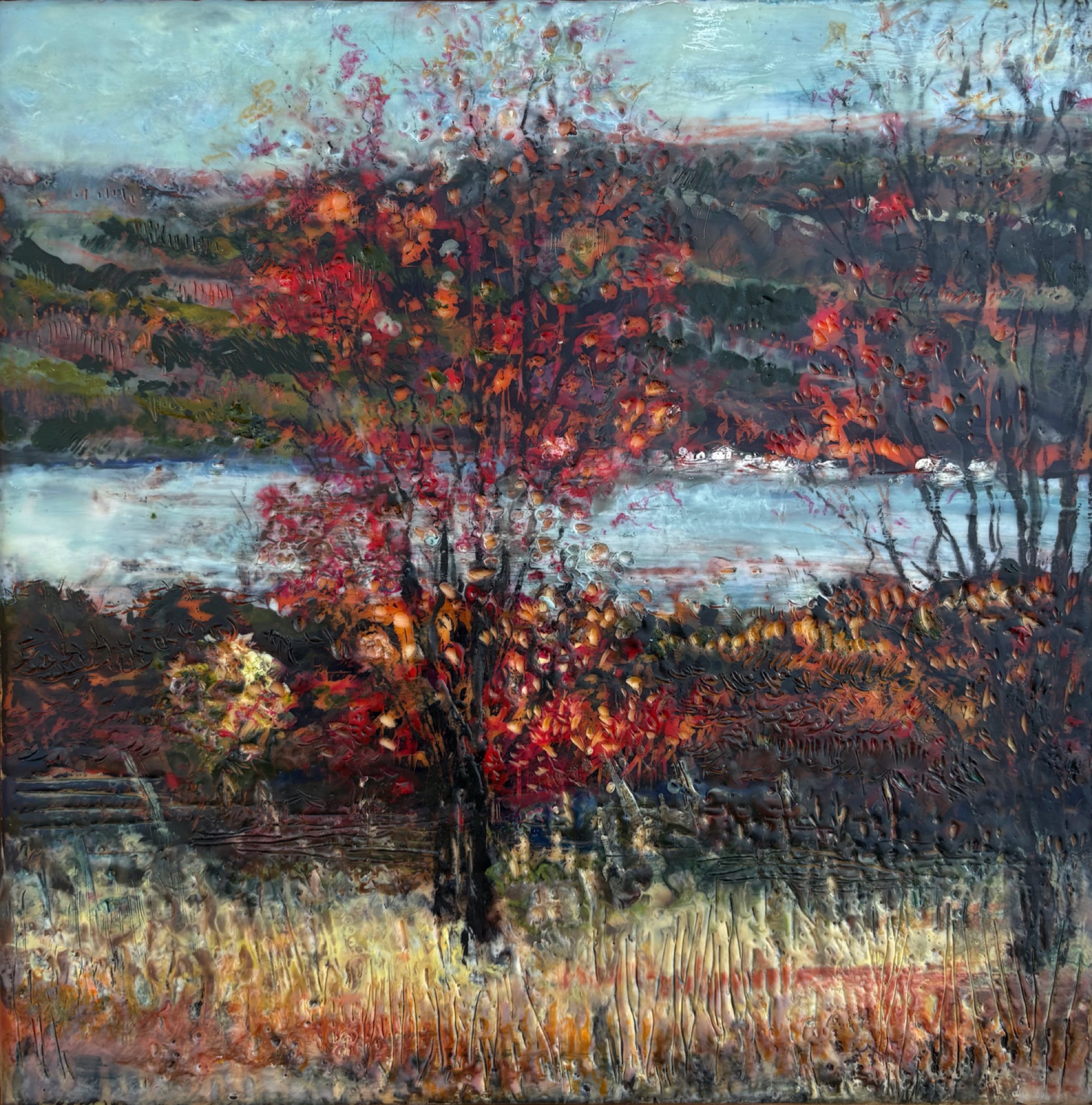 October Crimson by Birgitt Wolf Peterson